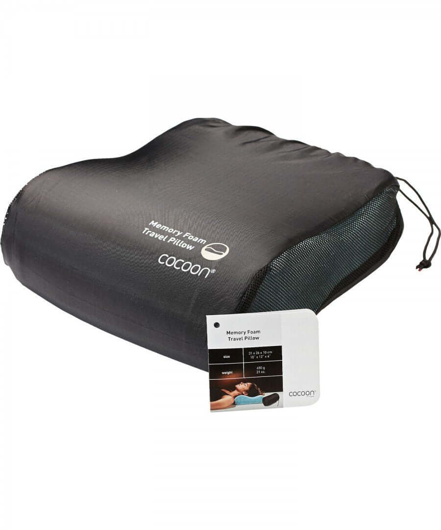 Cocoon Memory Foam Kopfkissen/Reisekissen - Outdoor Shop FluxPerfect
