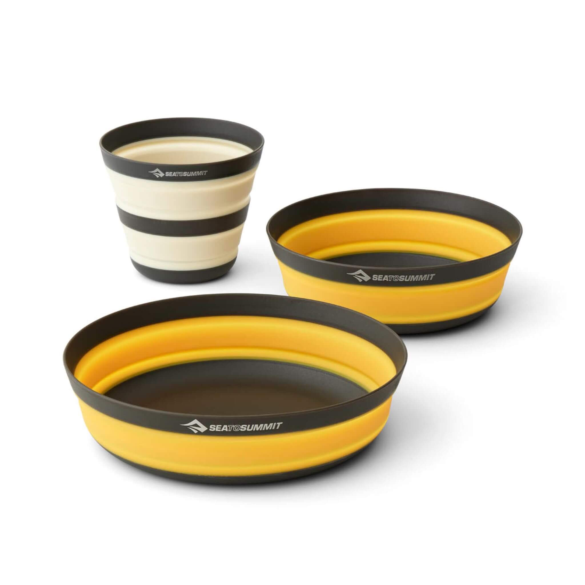Sea to Summit Frontier UL Collapsible Dinnerware Set 1P 3-teilig - Outdoor Shop FluxPerfect