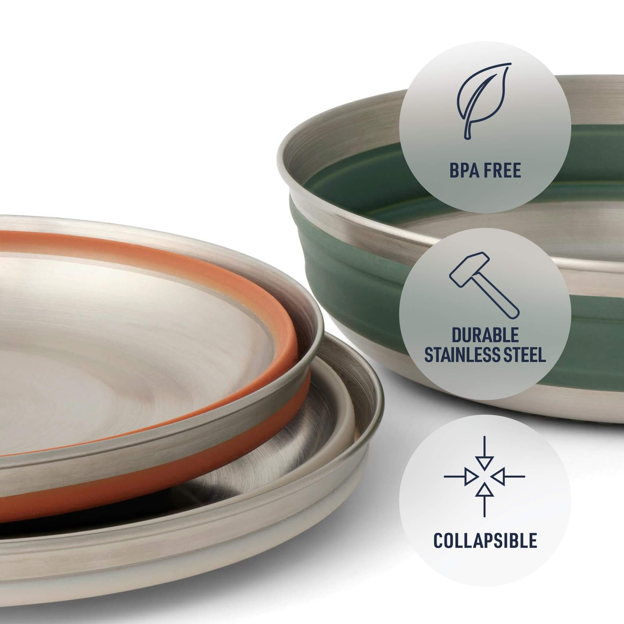 Sea to Summit Detour Faltschüssel aus Edelstahl - Outdoor Shop FluxPerfect