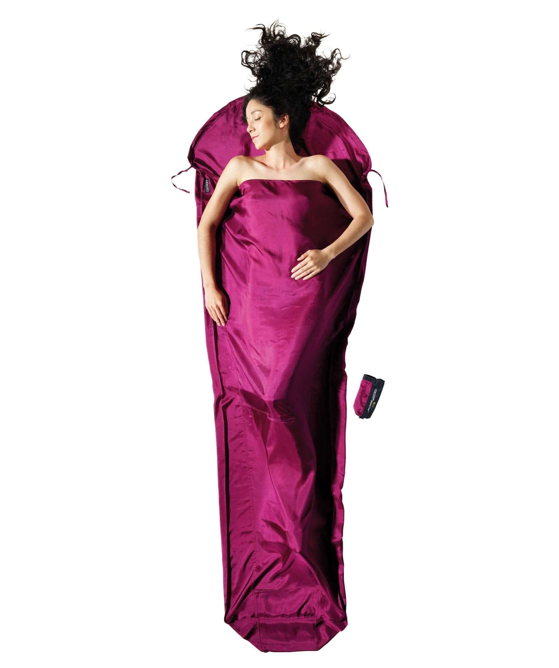 Seidenschlafsack – Cocoon – MummyLiner Silk – Mumienform