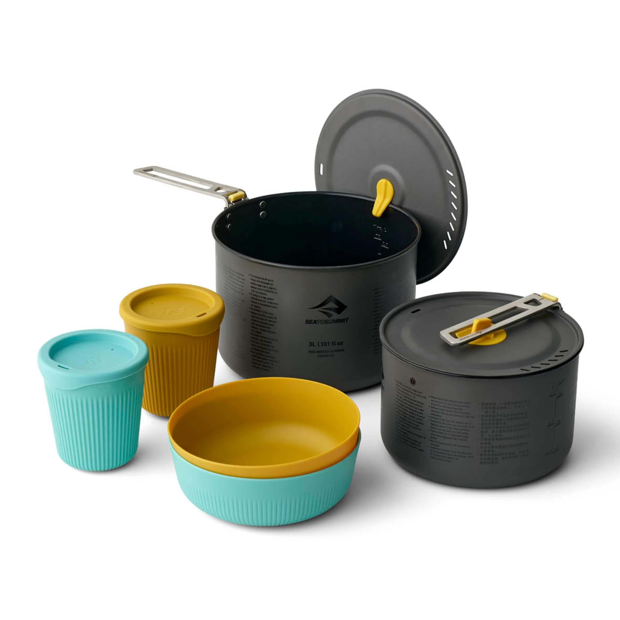 Sea to Summit Frontier Ultraleichtes Kochset mit zwei Töpfen - Outdoor Shop FluxPerfect