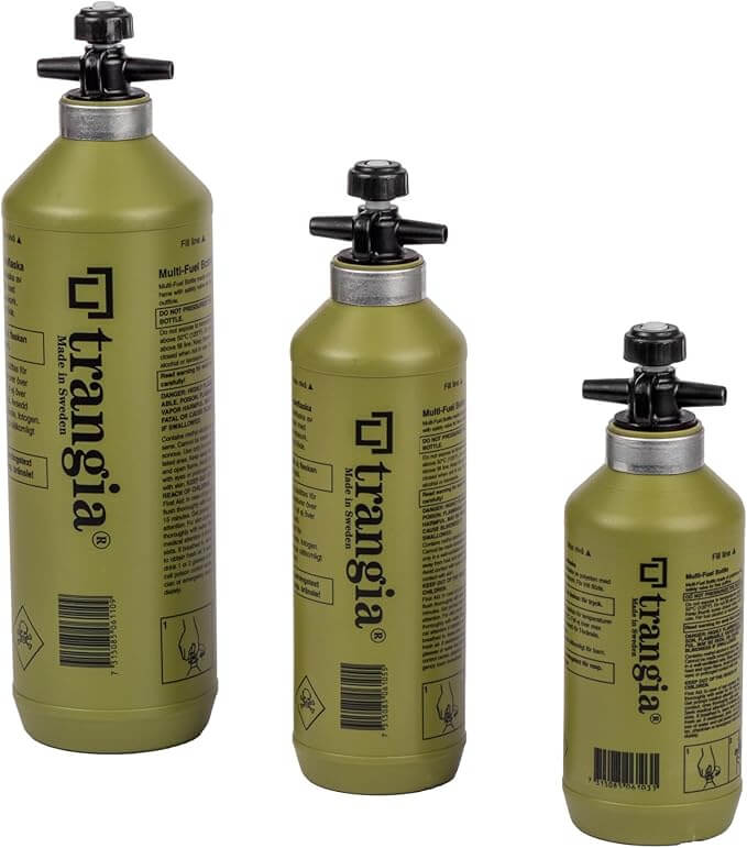 Trangia Brennstoffflasche (300 bis 1000ml) - Outdoor Shop FluxPerfect