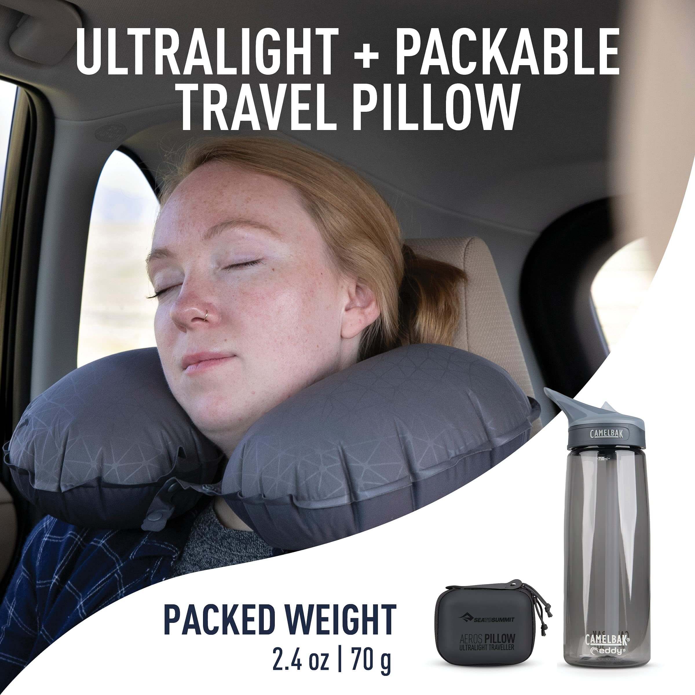 Sea to Summit Aeros Ultralight Traveller Reisekissen - Outdoor Shop FluxPerfect