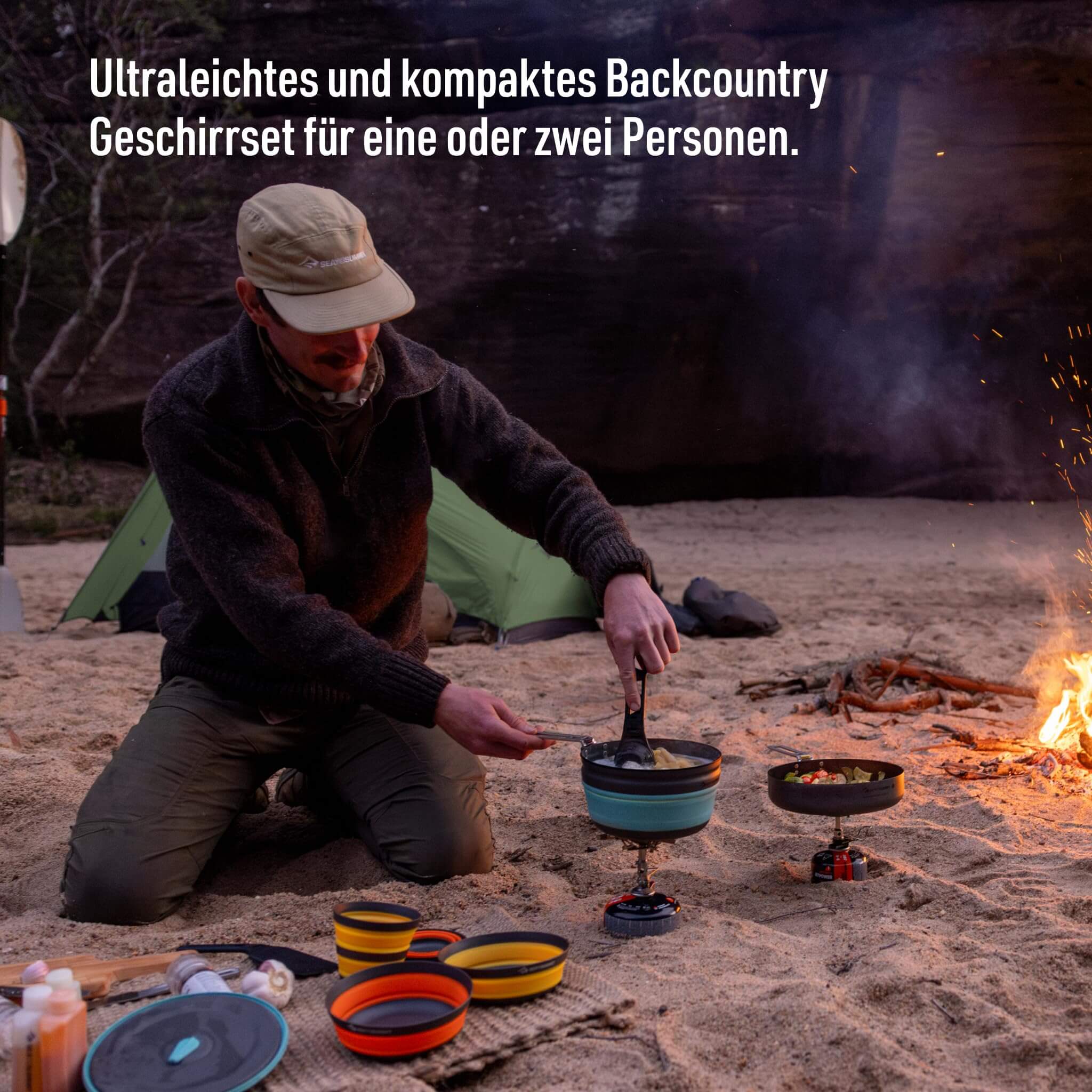 Sea to Summit Frontier Ultraleichtes faltbares Geschirr-Set - Outdoor Shop FluxPerfect