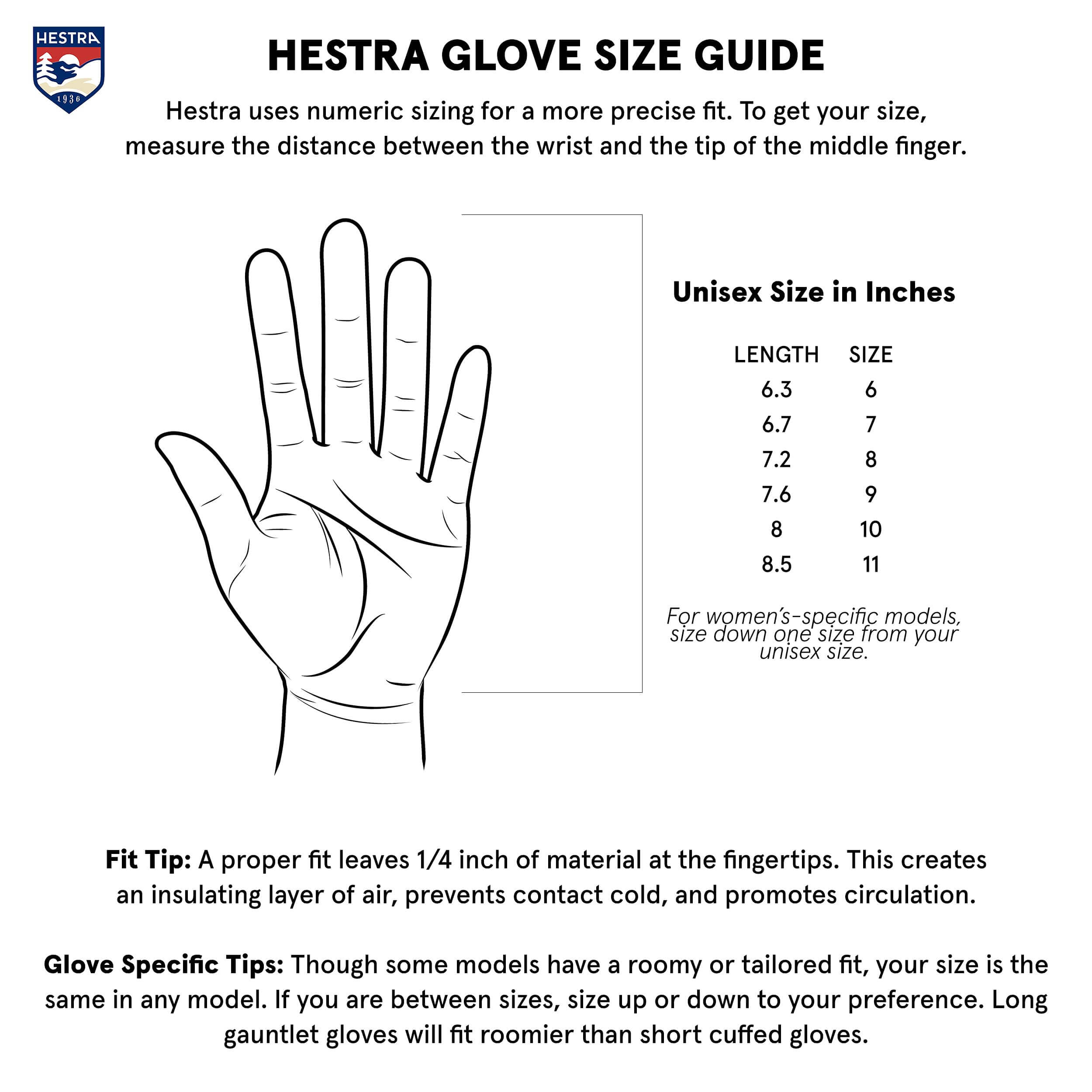 Handschuhe – Hestra – Bergvik