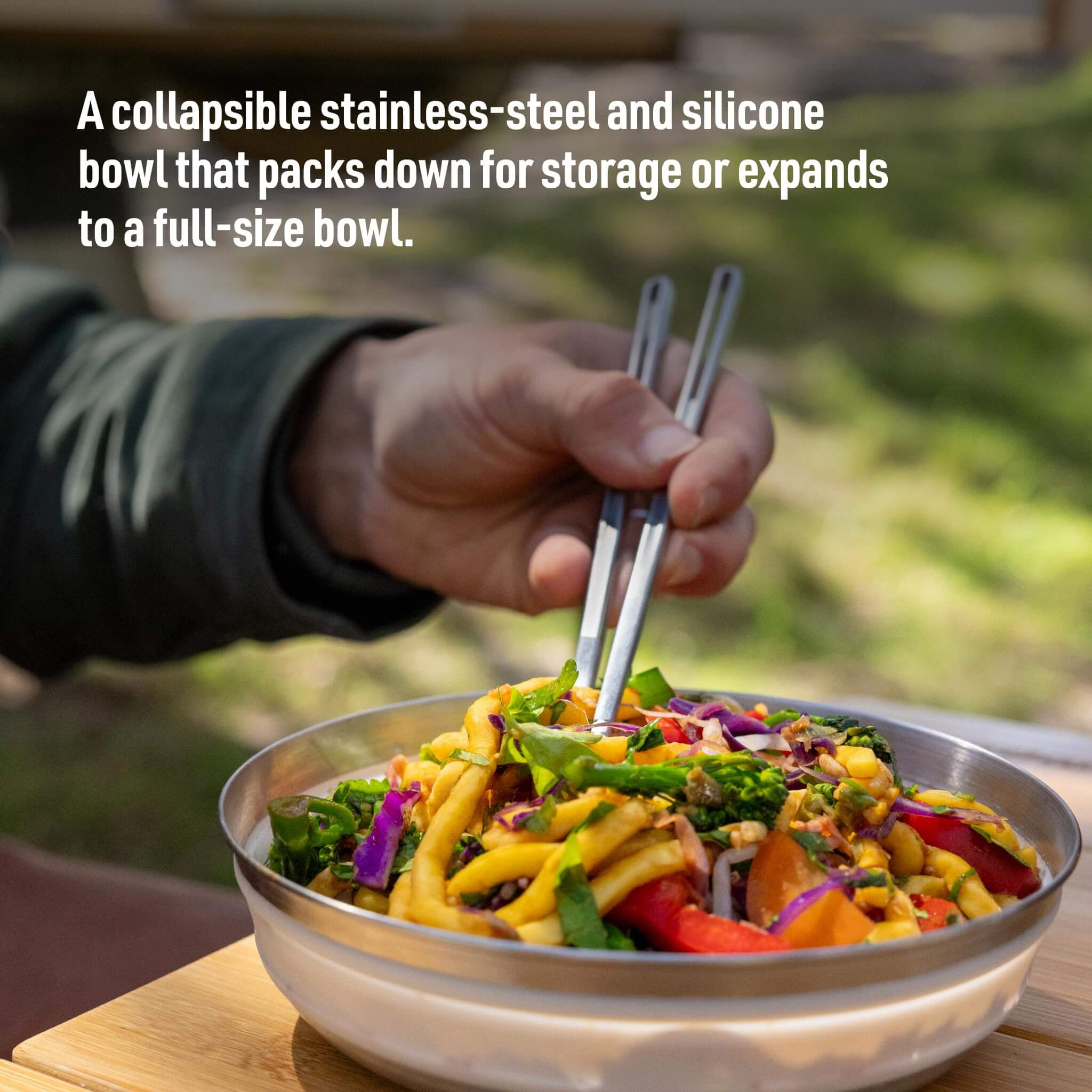 Sea to Summit Detour Faltschüssel aus Edelstahl - Outdoor Shop FluxPerfect