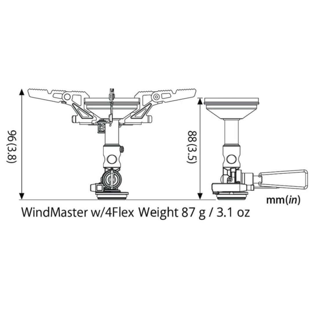 SOTO WindMaster mit Micro Regulator und 4Flex Kochsystem - Outdoor Shop FluxPerfect