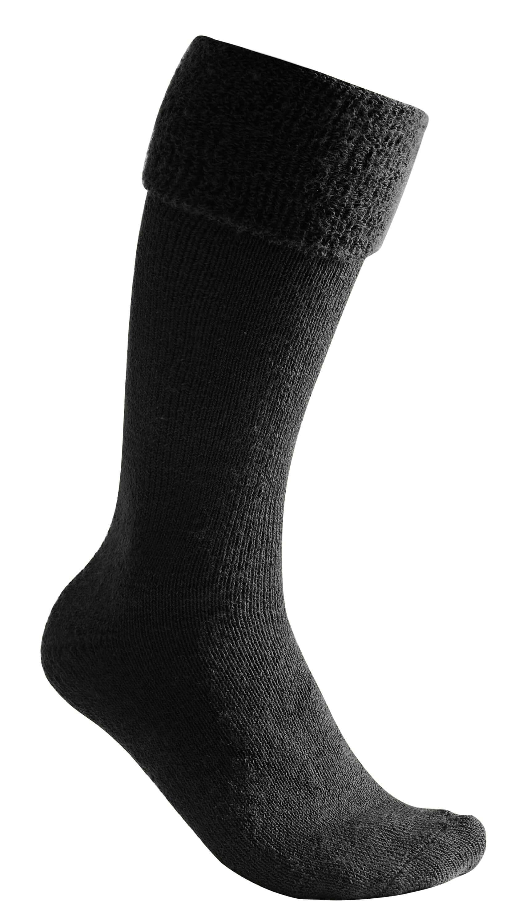 Die Woolpower Knee High 600, extrem warme Knie hohe Socken für kalte Wintertage, erhältlich im Outdoor Online Shop FluxPerfect