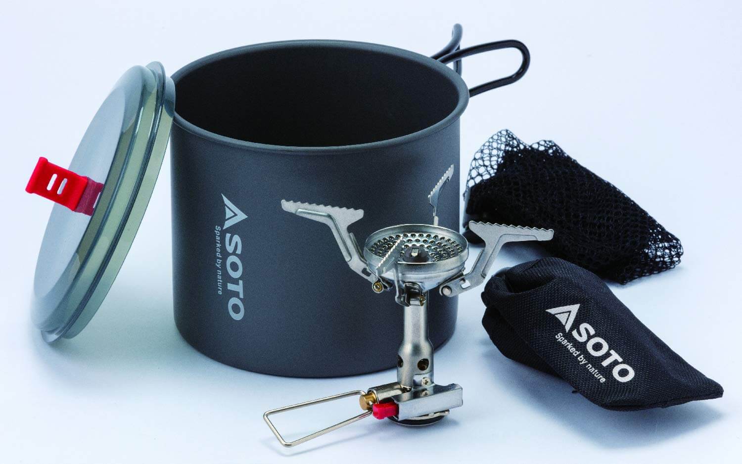 Gaskocher – SOTO – Amicus mit Piezo Zündung und New River Pot – SOTO