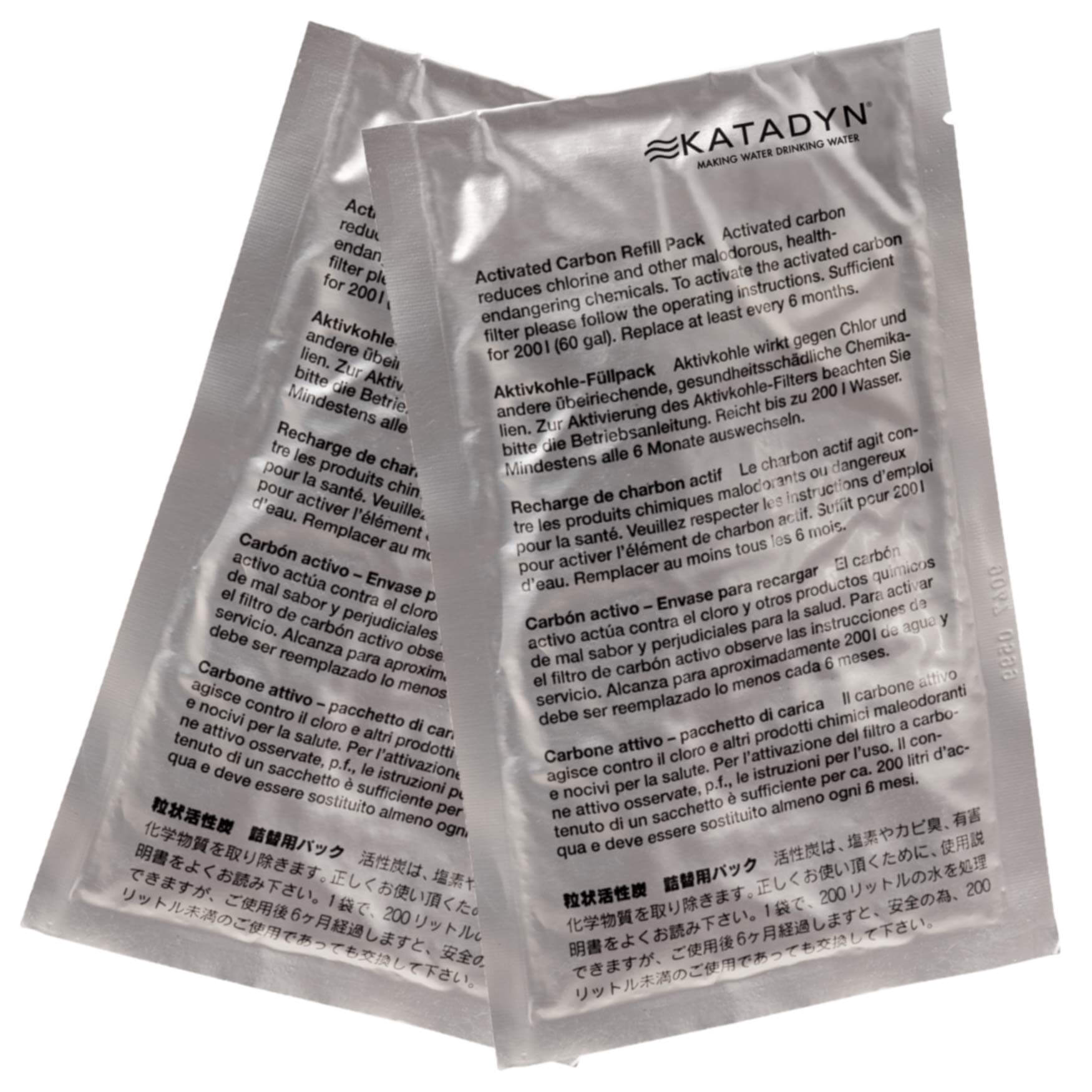 Katadyn Vario Filter Aktivkohle Nachfüllpack (2 Stk.) - Outdoor Shop FluxPerfect