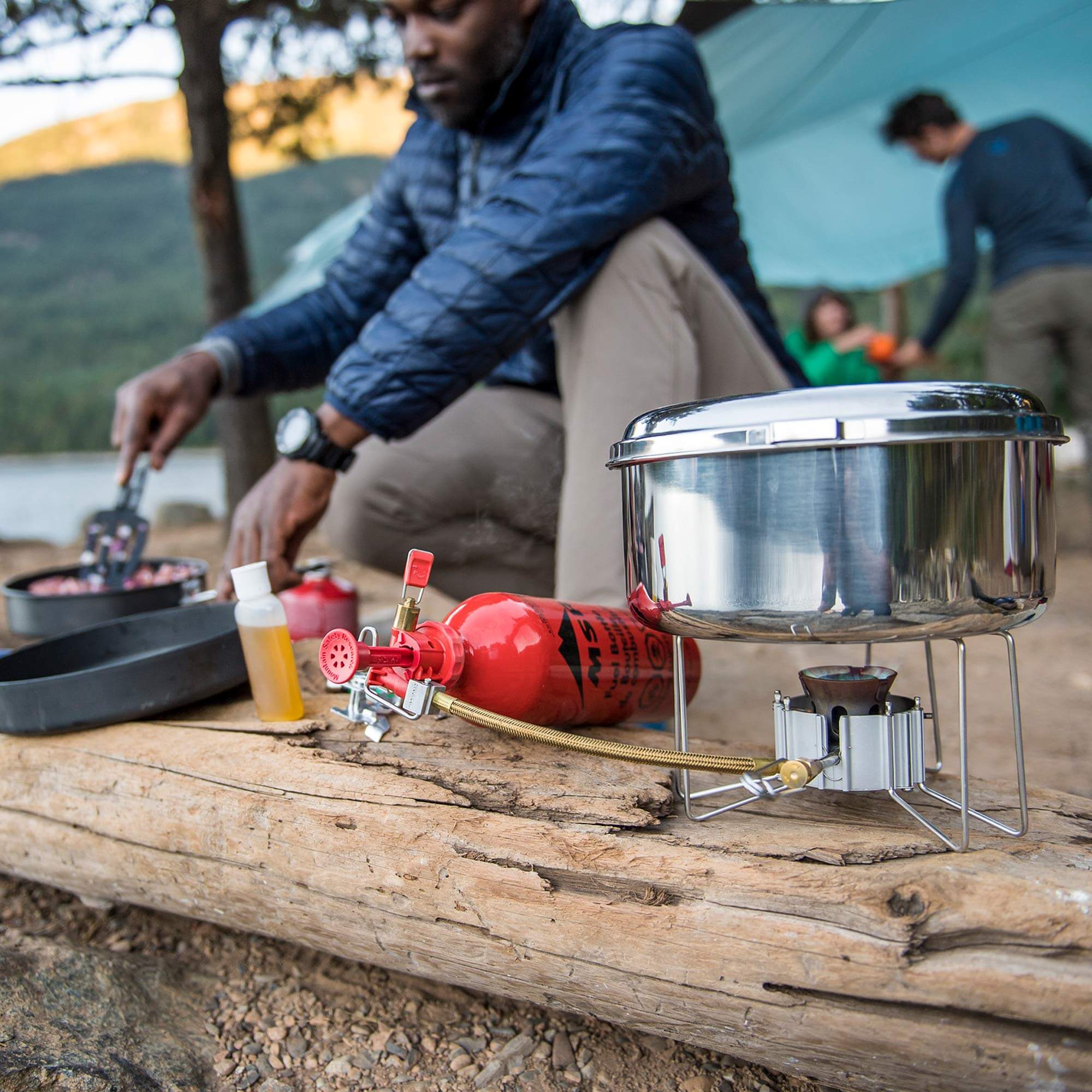 MSR Dragonfly Grau Benzin- und Mehrstoffkocher - Outdoor Shop FluxPerfect