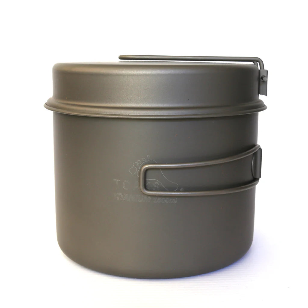 TOAKS Titanium Kochset aus Topf und Pfanne