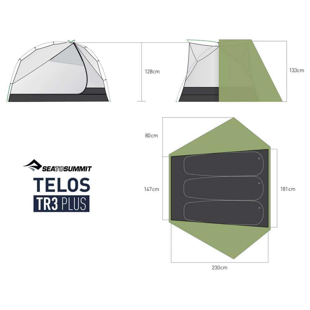 Sea to Summit Telos TR3 PLUS Zelt