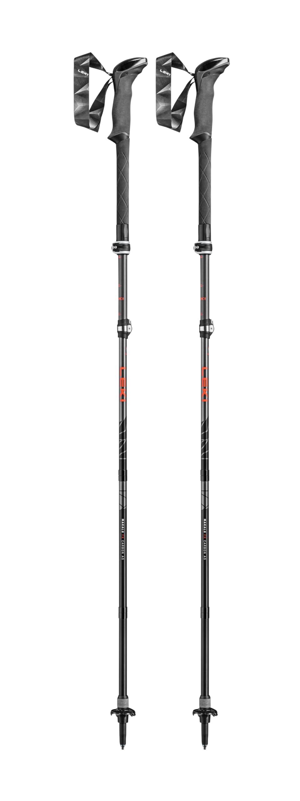 Wanderstöcke – LEKI – Makalu FX Carbon – Anthracite/Bright Red – LEKI