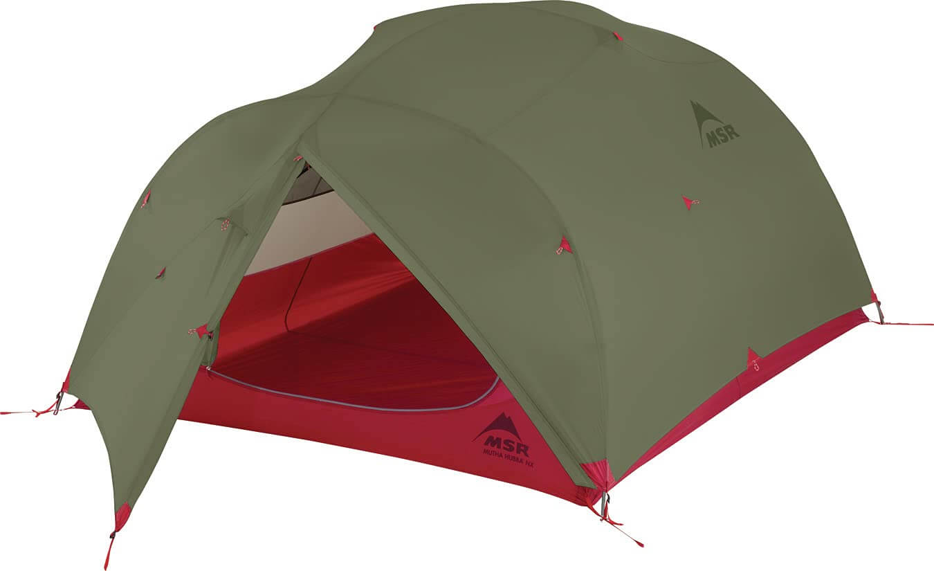 msr trekkingzelt Rucksackzelt – – Mutha Hubba NX 3 Personen Series_Samurai Style:Gold HOME DELUXE LED Vollkassettenmarkise