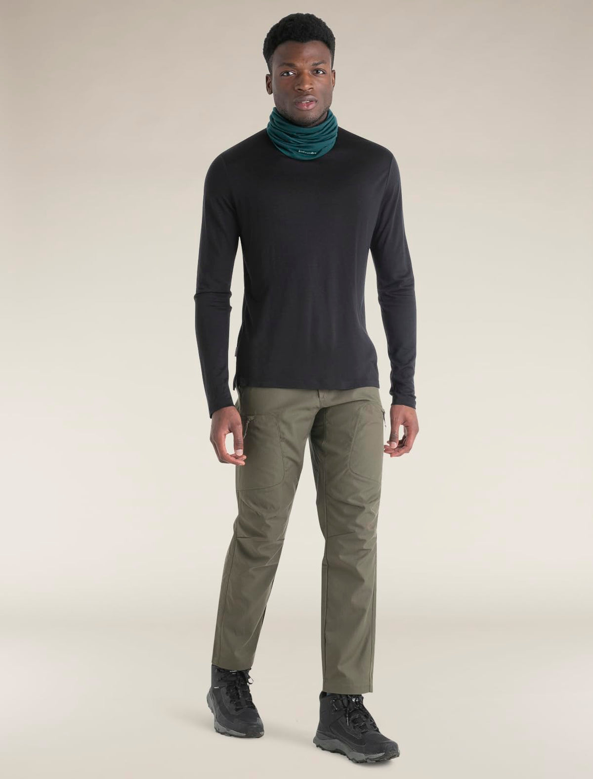 Langarmshirt – Icebreaker – Merino 125 Cool-Lite™ Sphere III