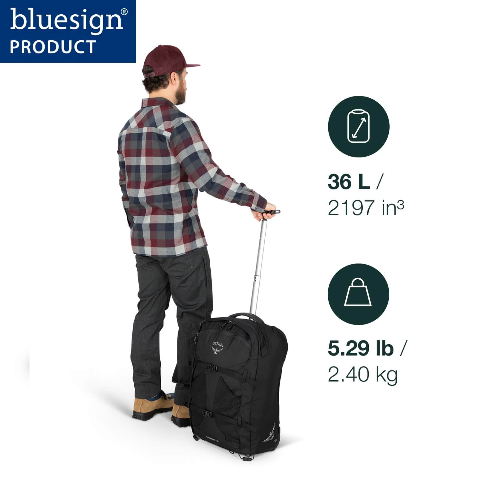 Osprey Farpoint Wheels 36 Reisetasche