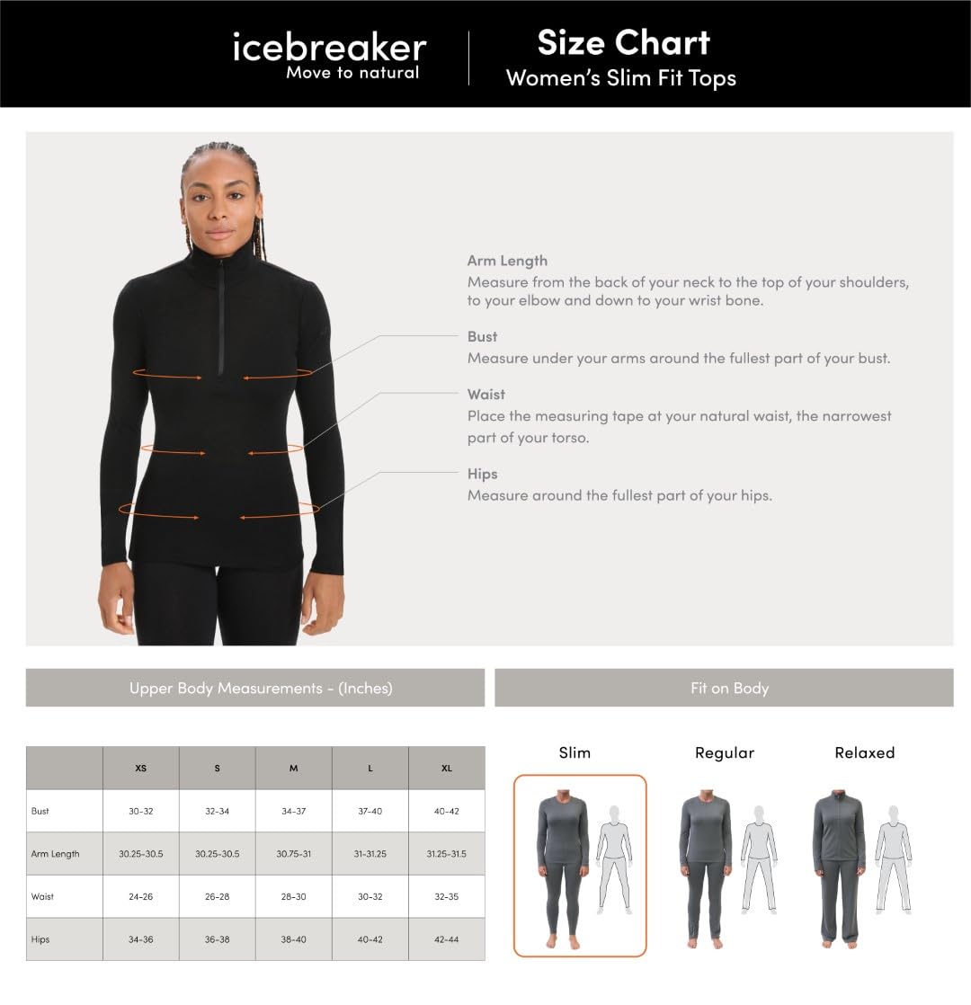 Langarmshirt – Icebreaker – W 175 Everyday LS Half Zip