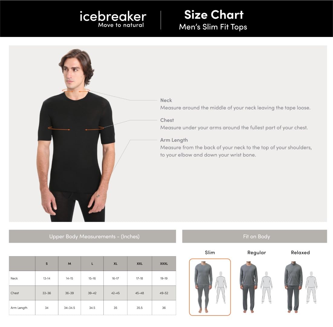 Merino T-Shirt – Icebreaker – Anatomica Kurzarm V-Ausschnitt