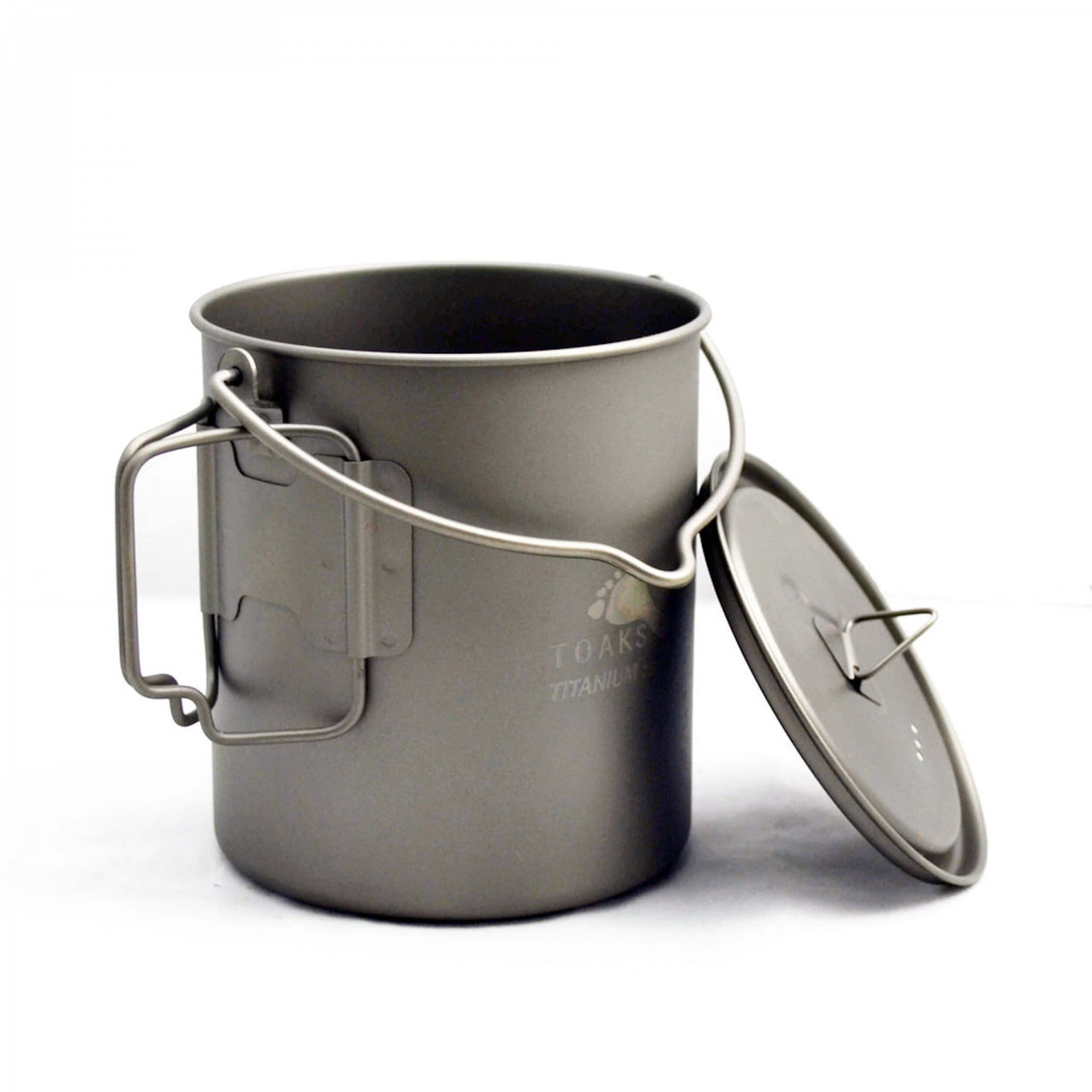 TOAKS Titan Kochtopf mit Bail Handle 750ml [POT-750-BH])