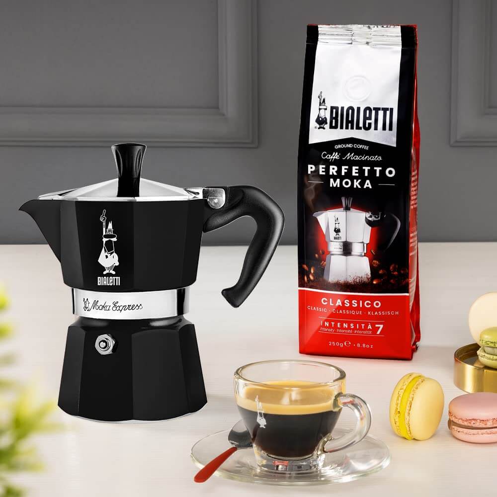 Bialetti Moka Express Colore Espressokocher - Outdoor Shop FluxPerfect