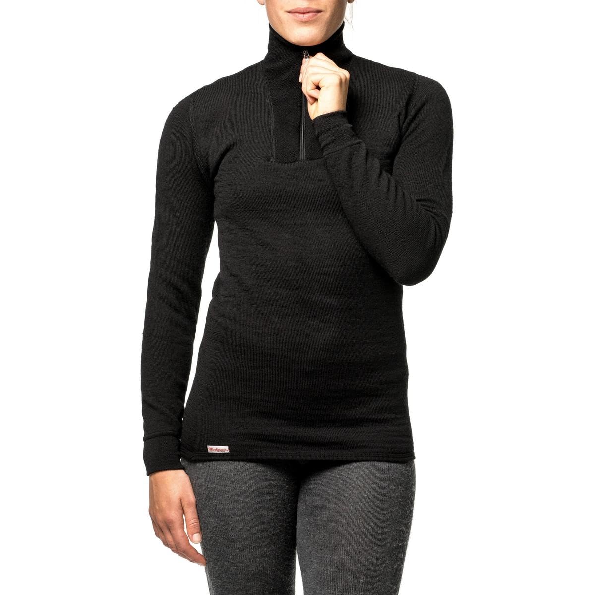 Funktionsunterwäsche – Woolpower – 200 Turtleneck Long Sleeve Zip Shirt Men