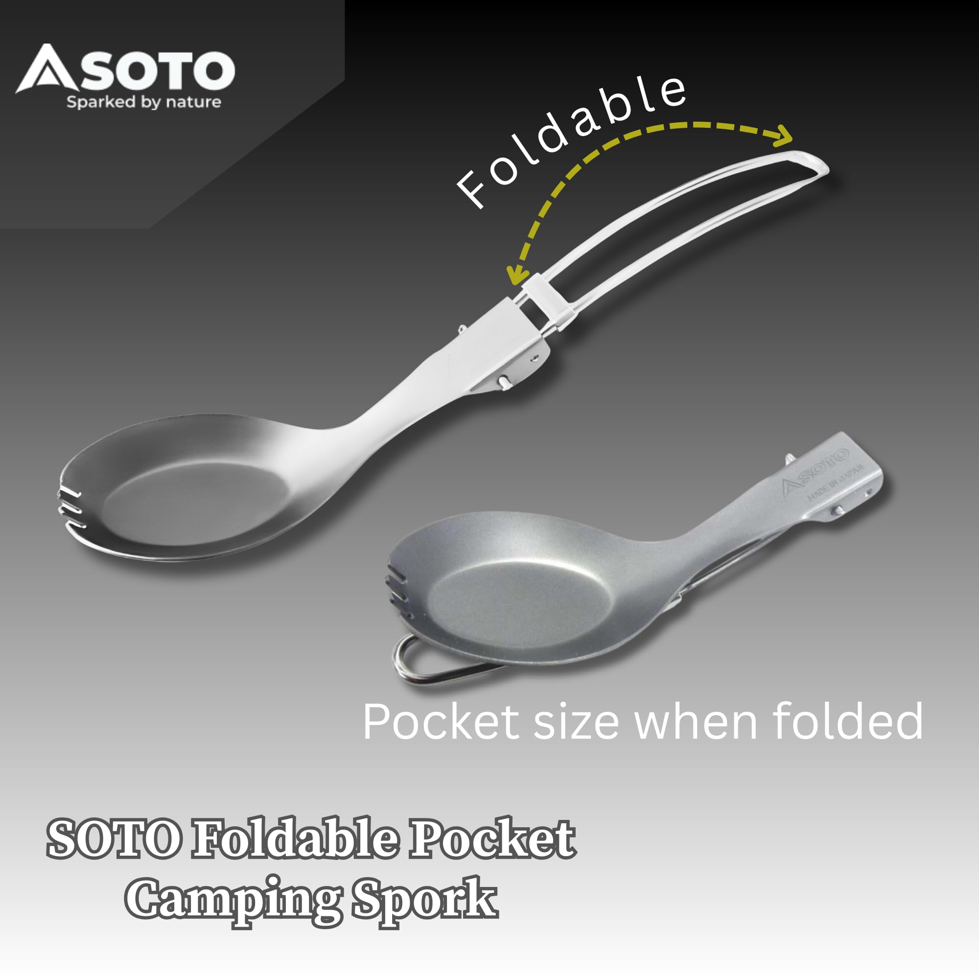 Göffel – SOTO – Pocket Spork Titan – SOTO – Bild 3
