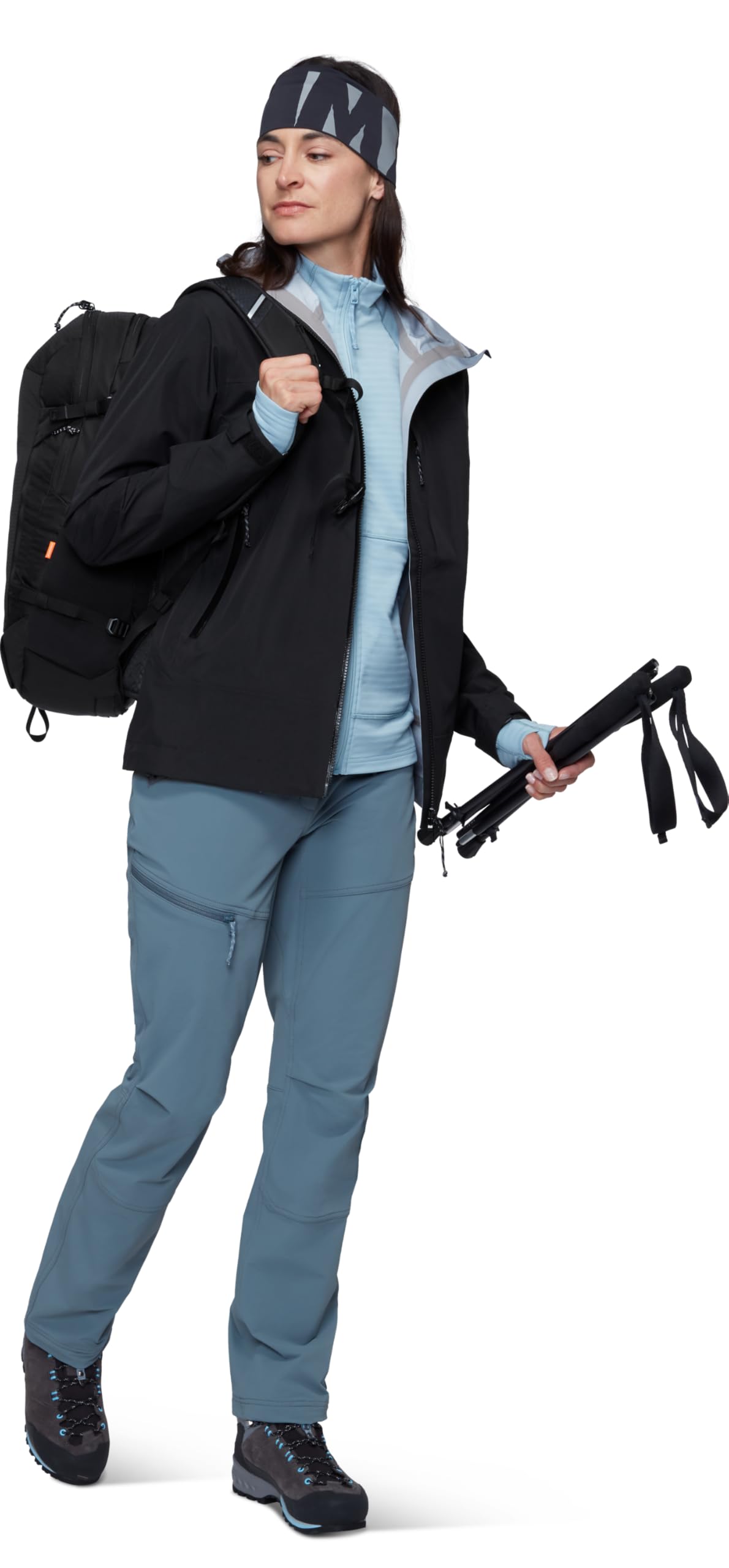 Softshelljacke – Mammut – Alto Guide HS Hooded Jacket Women – Mammut – Bild 2