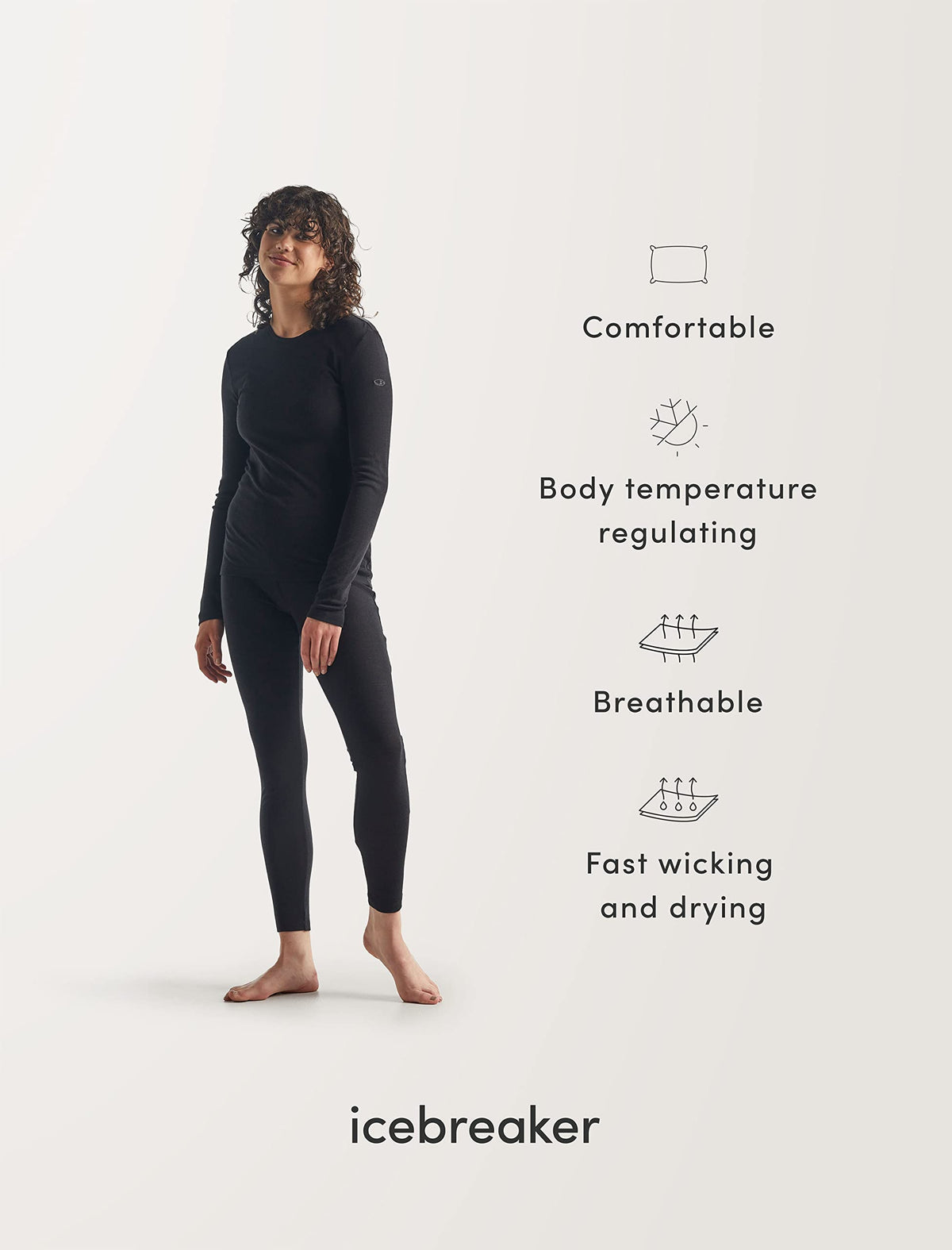 Funktionshose – Icebreaker – 200 Oasis Leggings