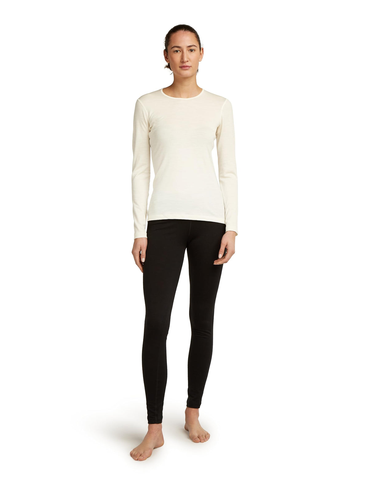 Merino Langarmshirt Damen – Icebreaker – 200 Oasis LS Crewe – Icebreaker – Bild 7