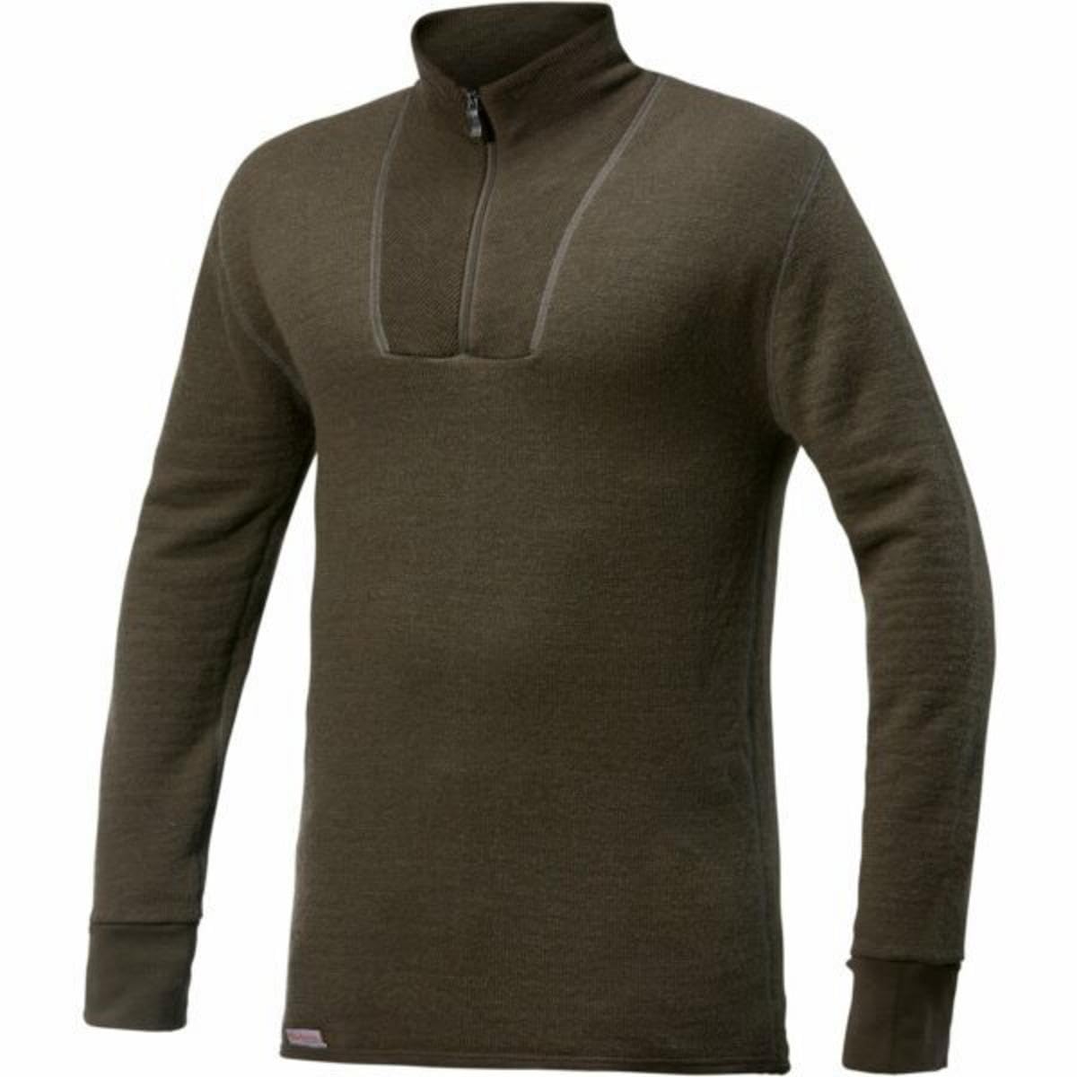 Funktionsshirt – Woolpower – 400 Turtleneck Long Sleeve Zip