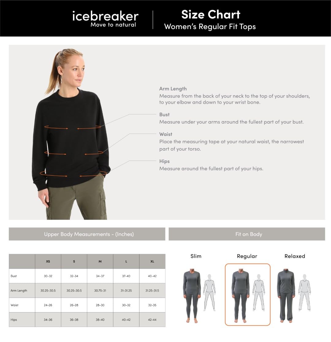 Langarmshirt – Icebreaker – Merino Oasis 200 Damen