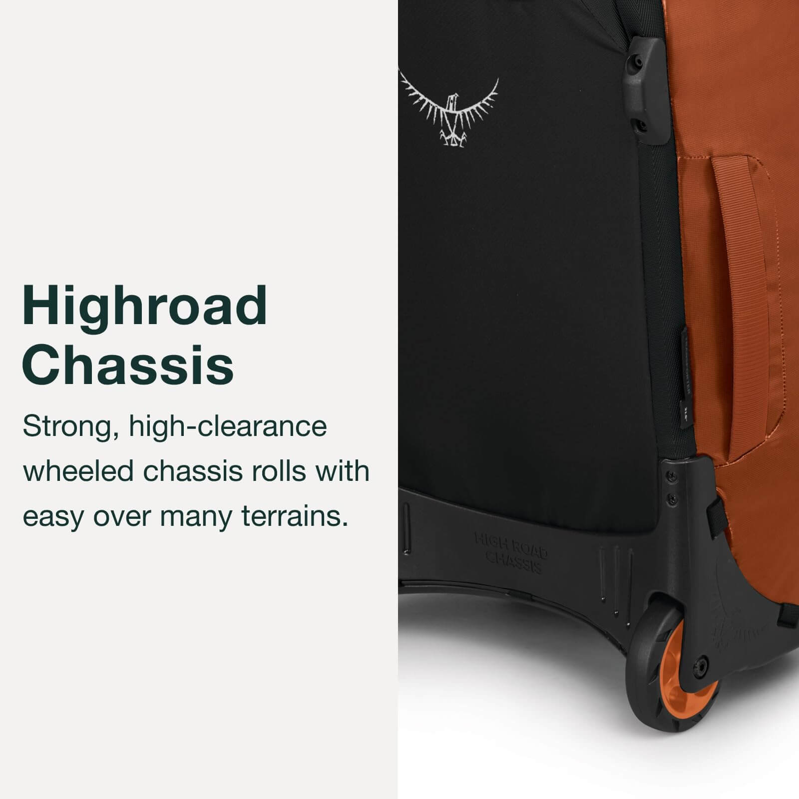 Reisetrolley – Osprey – Rolling Transporter Carry-On – Schwarz