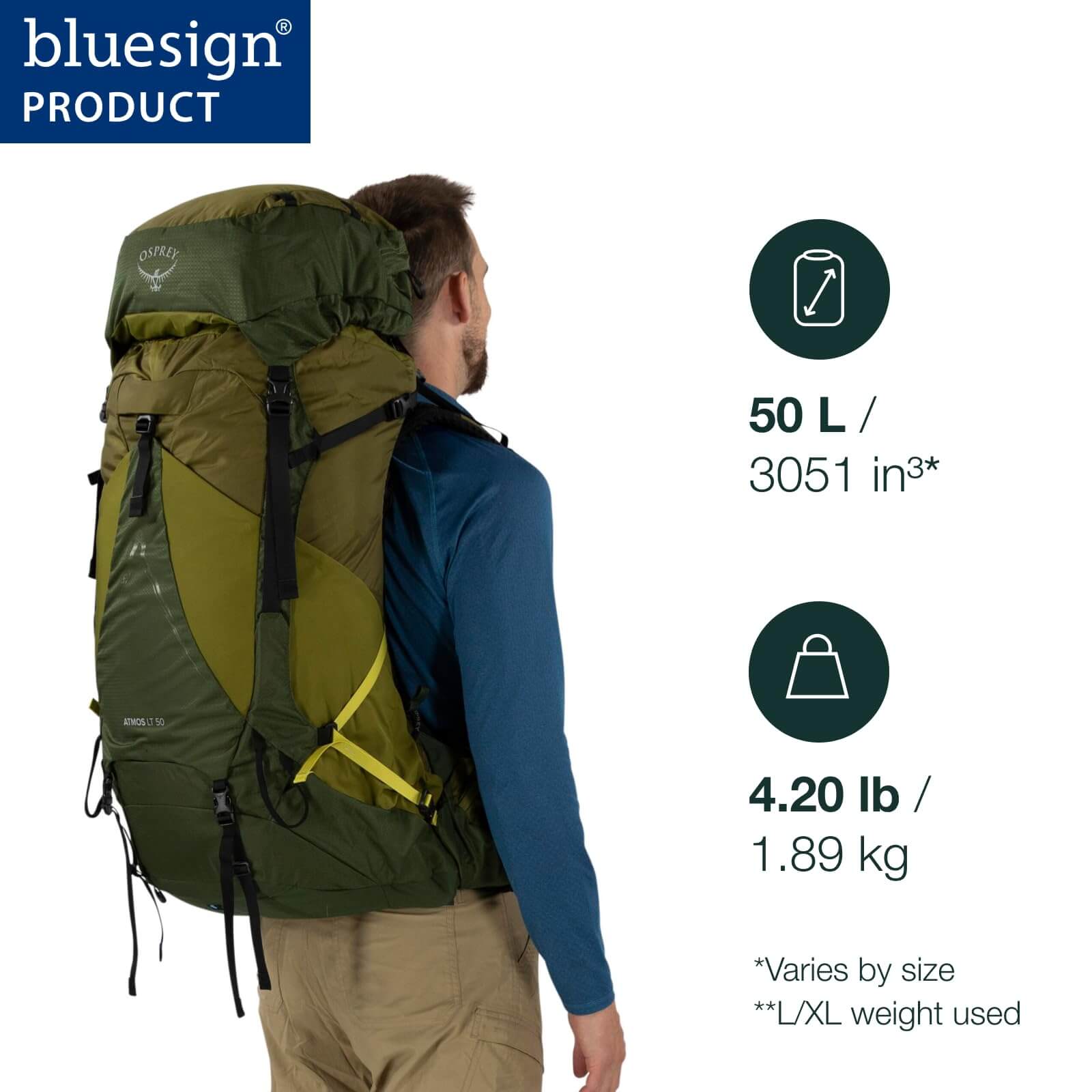 Osprey Atmos AG LT 50 Herren
