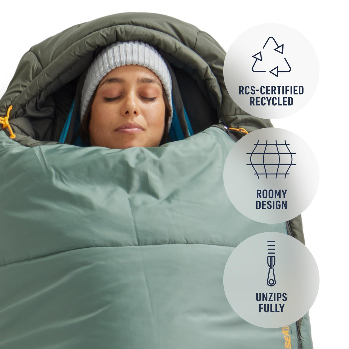 Kunstfaserschlafsack – Sea to Summit – Boab Short