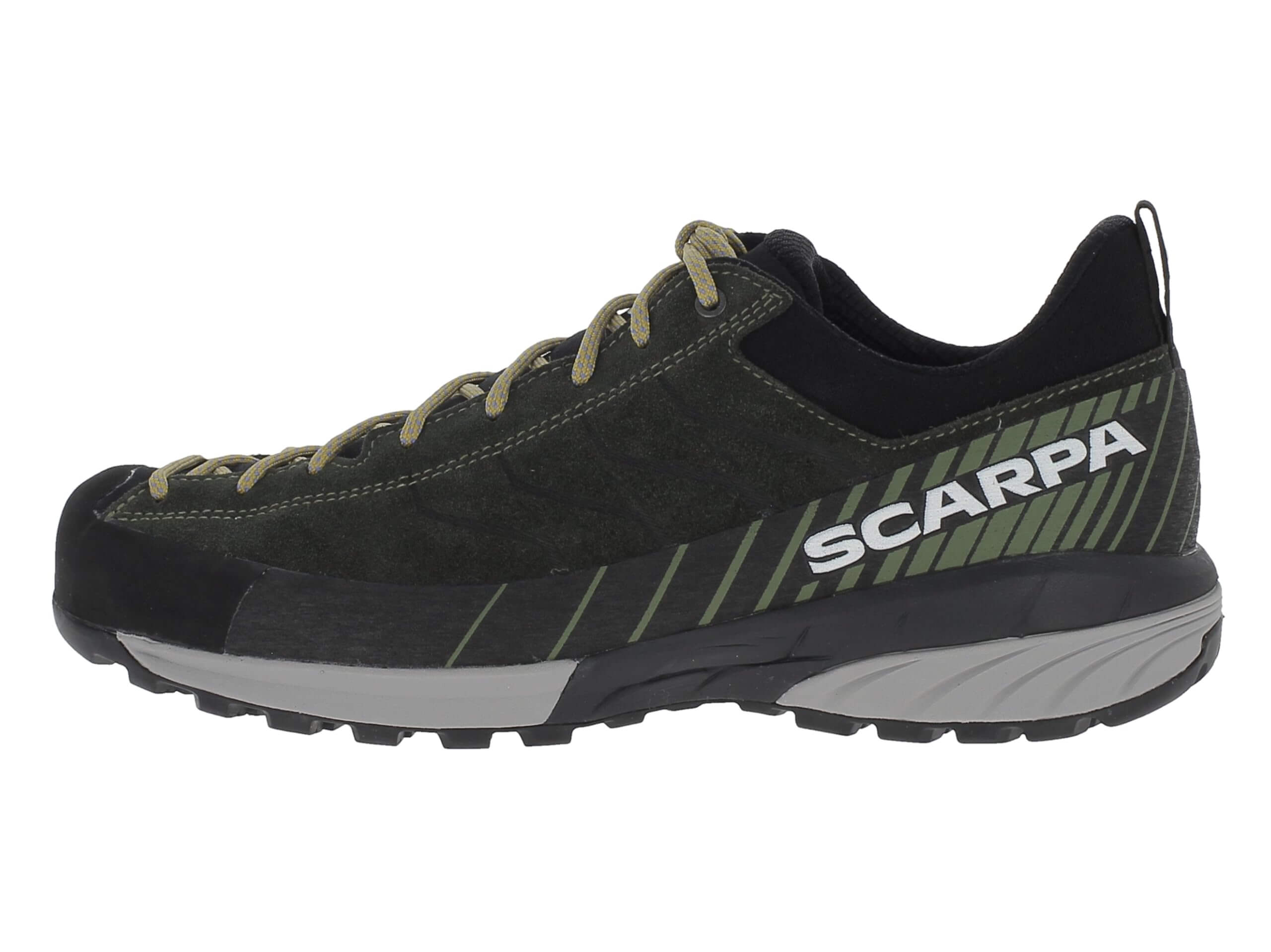 Der Scarpa Mescalito, technischer Zustiegsschuh für Fels & alpine Zugänge, erhältlich im Outdoor Online Shop FluxPerfect