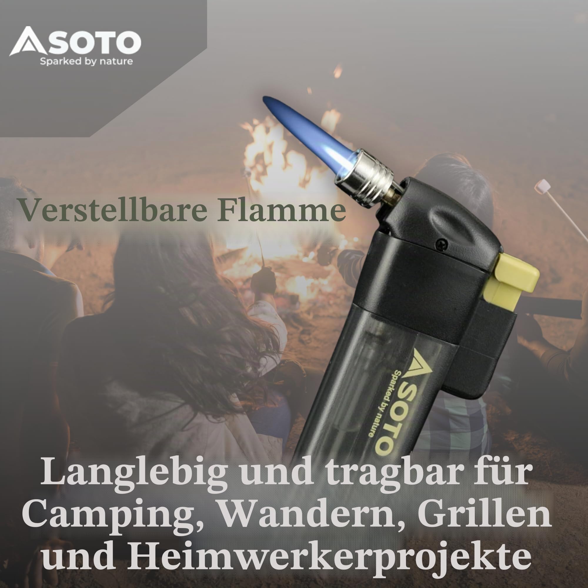 Sturmfeuerzeug-Aufsatz – SOTO – Pocket Torch – SOTO – Bild 8