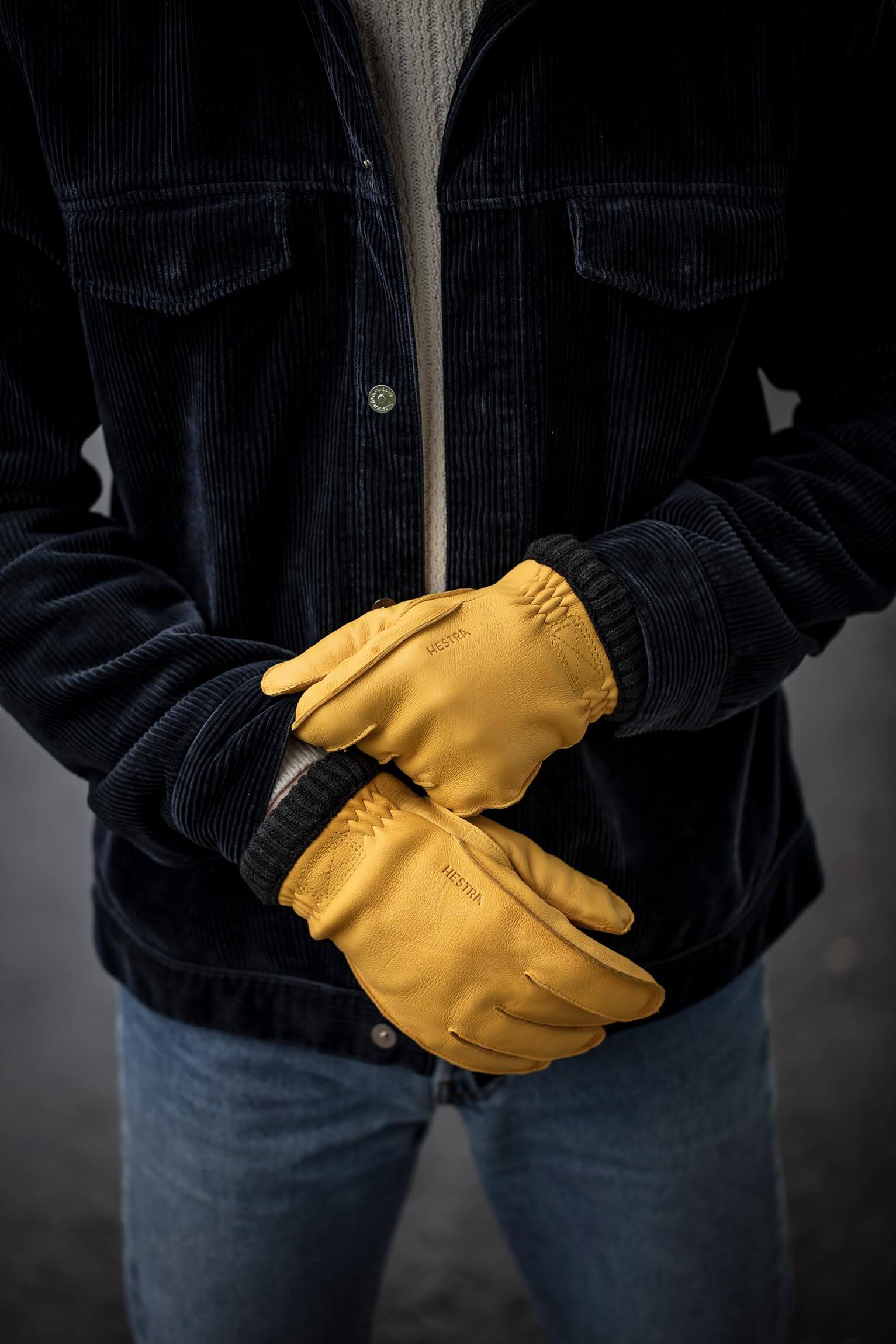 Hestra Deerskin Primaloft Rib
