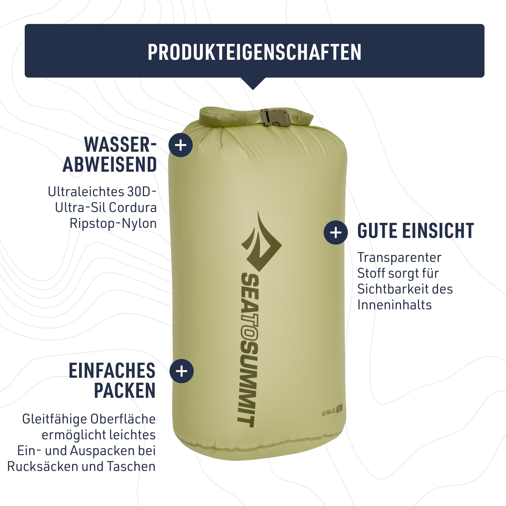 Dry Bag – Sea to Summit – Ultra-SIL XS 3L – Sea to Summit – Bild 5