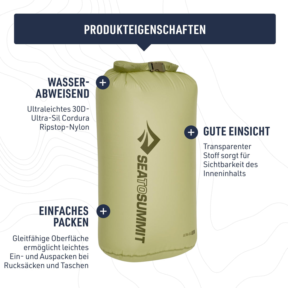 Dry Bag – Sea to Summit – Ultra-SIL Dry Bag XL 20L – Sea to Summit – Bild 5