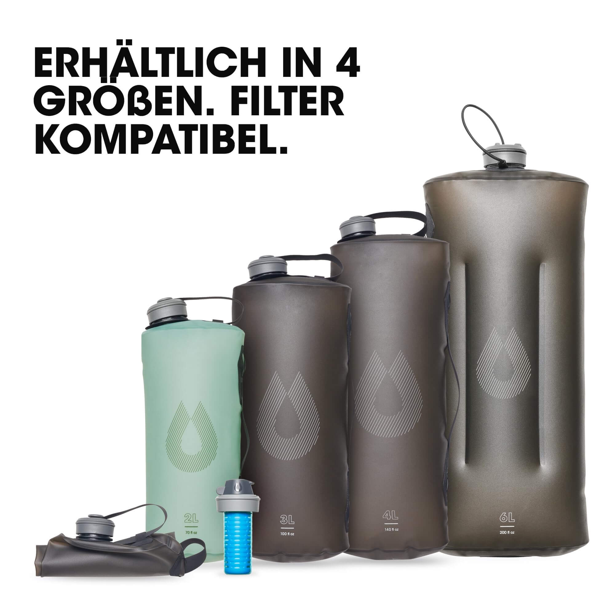 Hydrapak Seeker Faltbarer Wasserspeicher