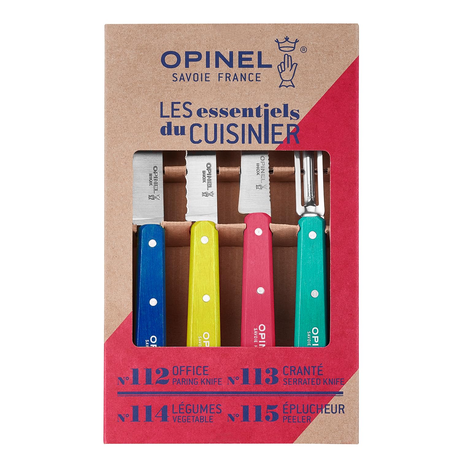 Küchenmesser-Set – OPINEL – Les Essentials 4-teilig – OPINEL – Bild 2
