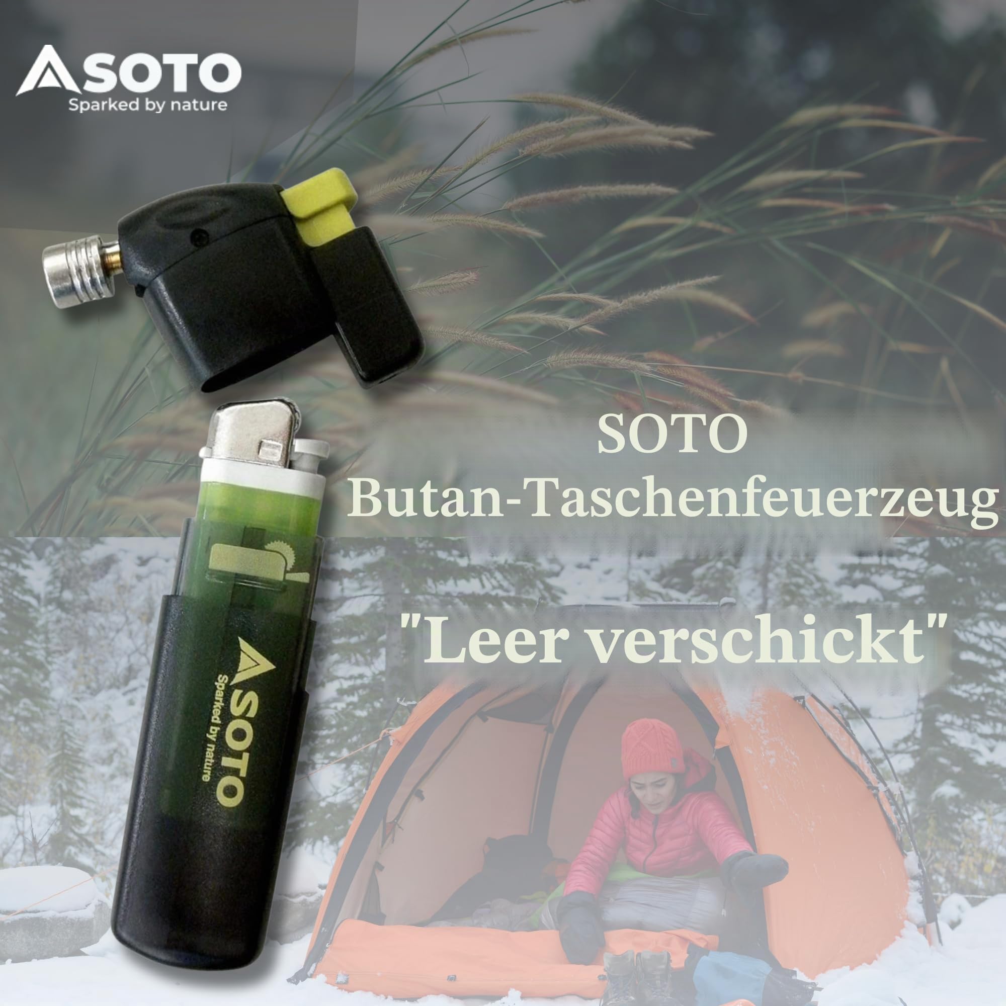 Sturmfeuerzeug-Aufsatz – SOTO – Pocket Torch – SOTO – Bild 3
