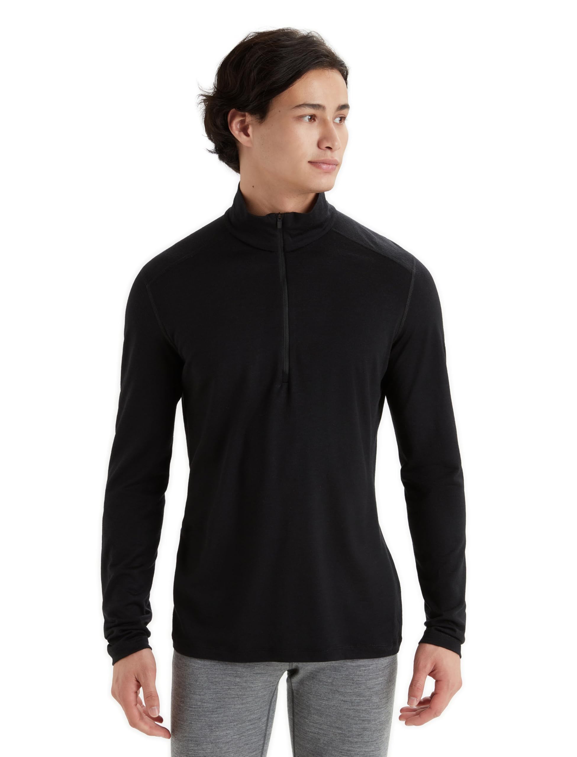 Langarmshirt – Icebreaker – M 200 Oasis LS Half Zip