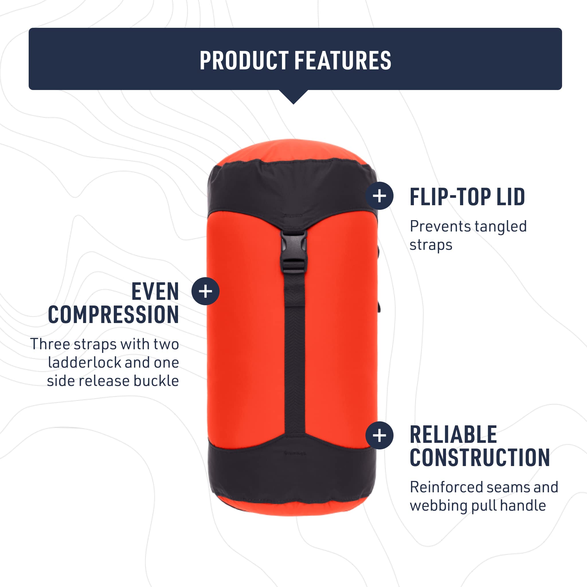 Kompressionssack – Sea to Summit – Lightweight 5l Compression Bag