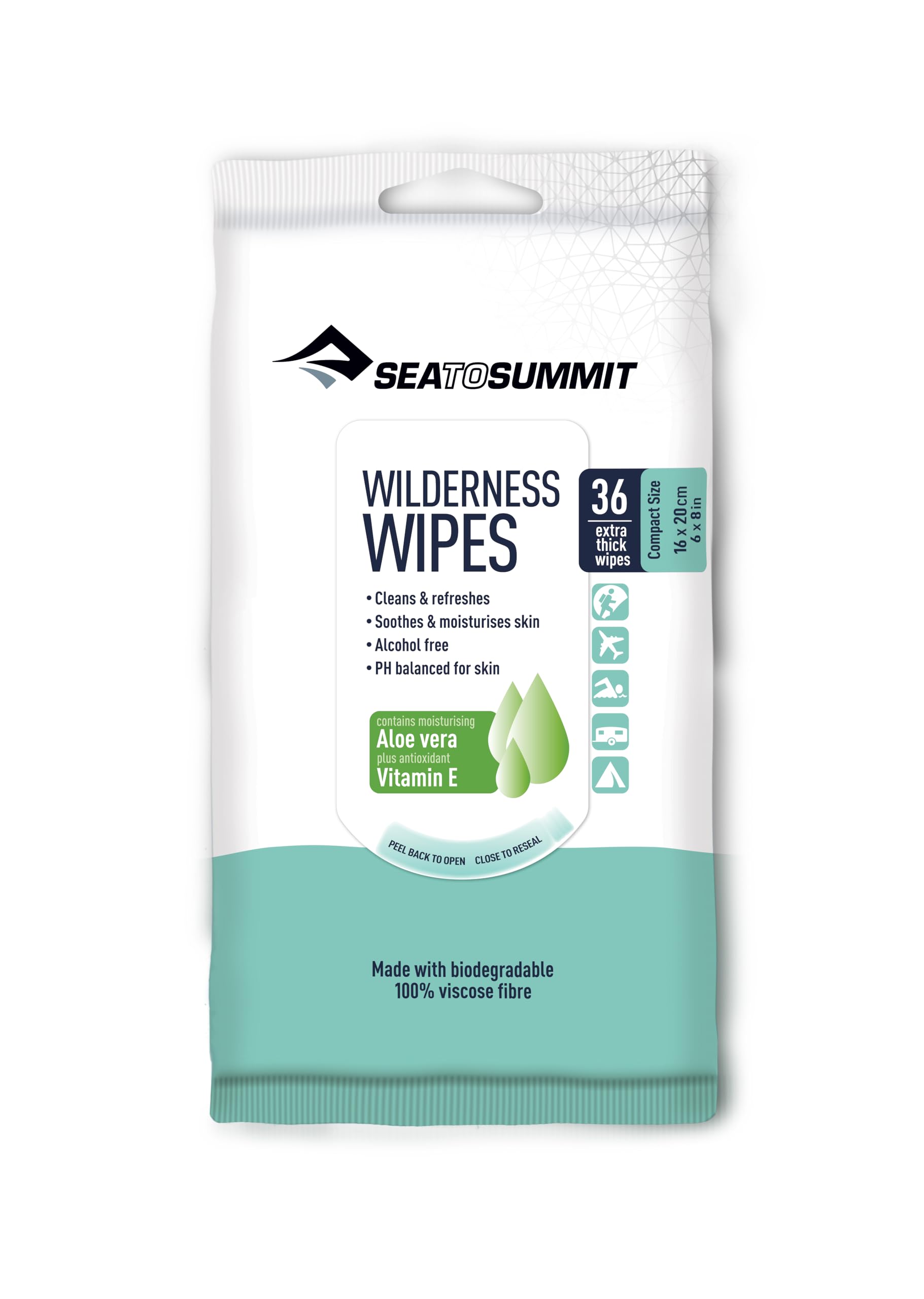 Reinigungstücher – Sea to Summit – Wilderness Wipes Compact – Sea to Summit