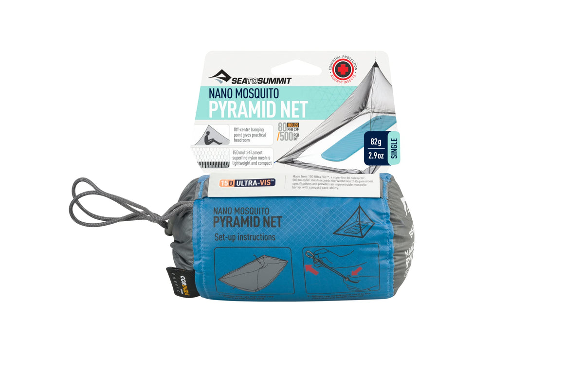 Moskitonetz – Sea to Summit – Mosquitera Pirámide Nano Individual