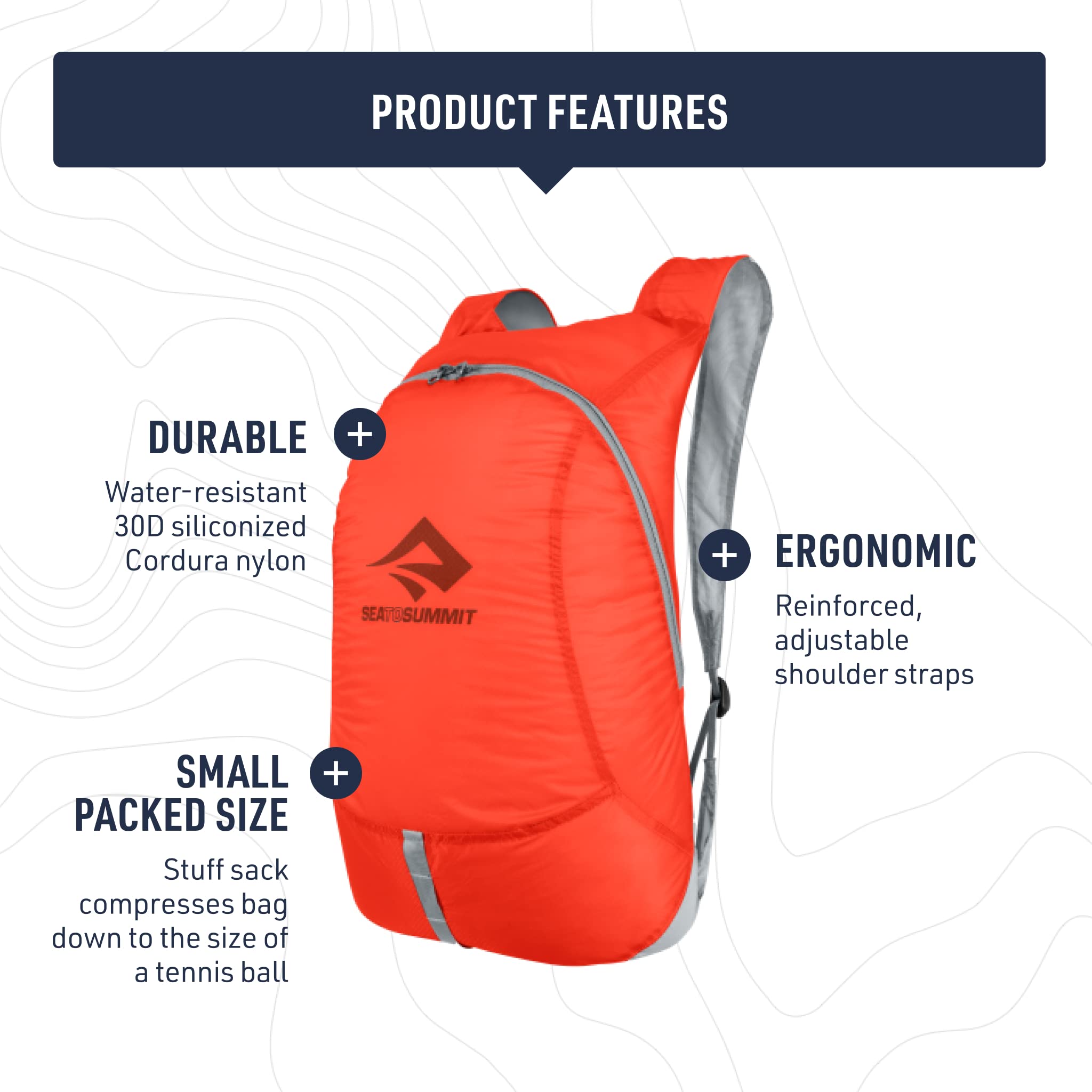 Tagesrucksack – Sea to Summit – Ultra-Sil 20L – Sea to Summit – Bild 3