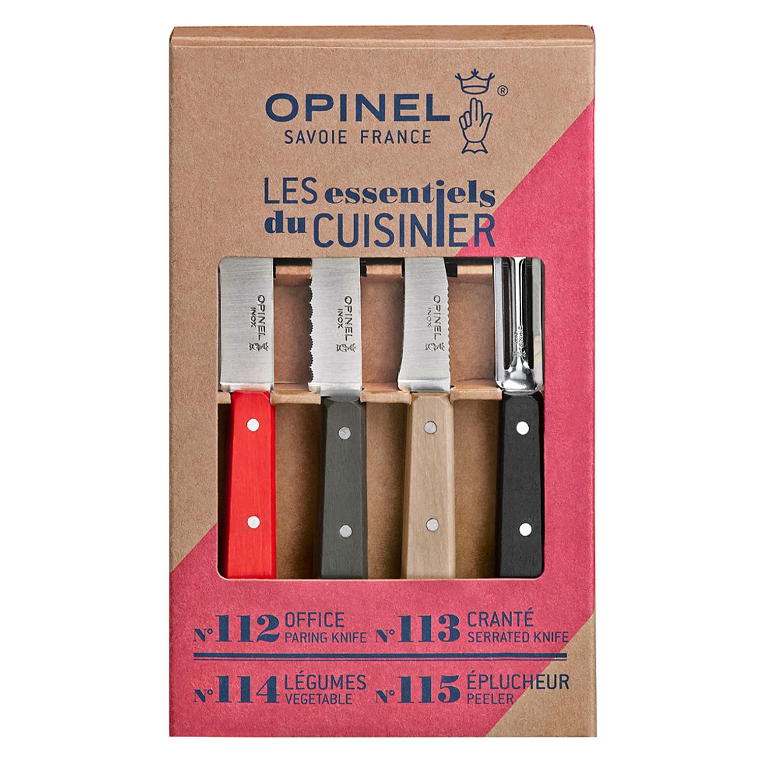 Küchenmesser-Set – Opinel – Essentials 4-teilig – OPINEL – Bild 2