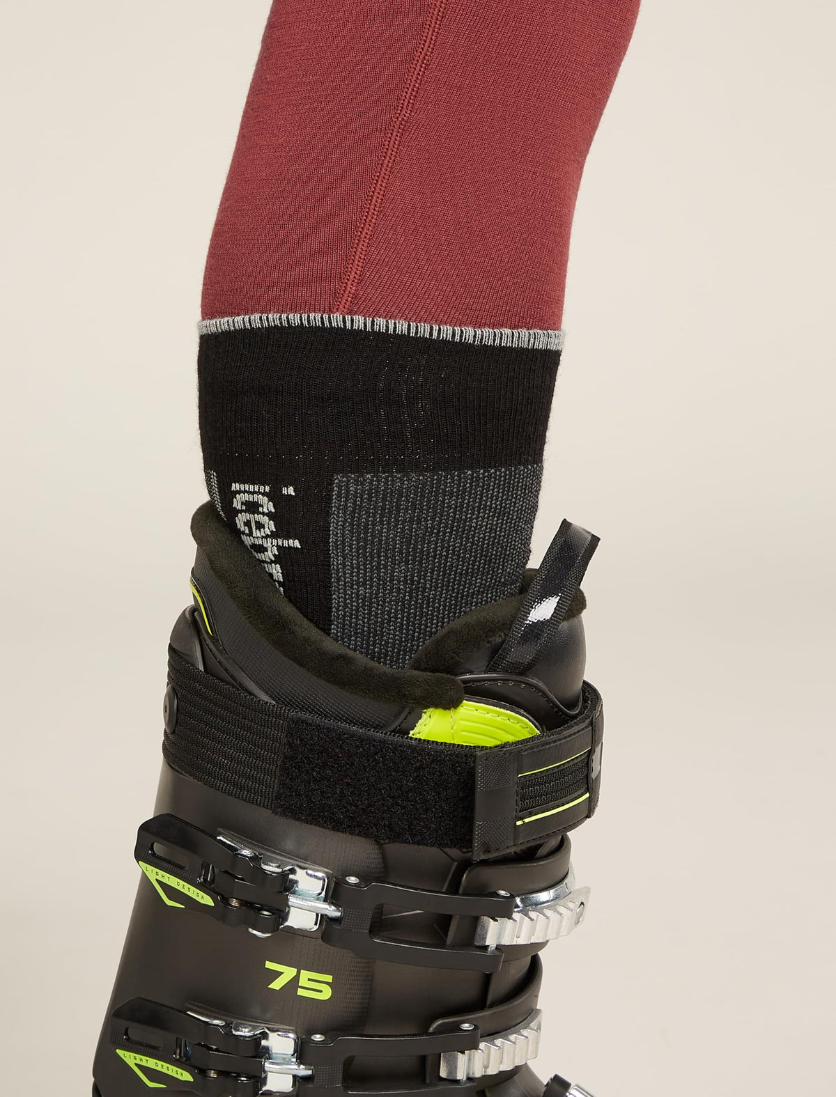 Skisocken – Icebreaker – Merino Ski+ Light OTC Mountain Contour